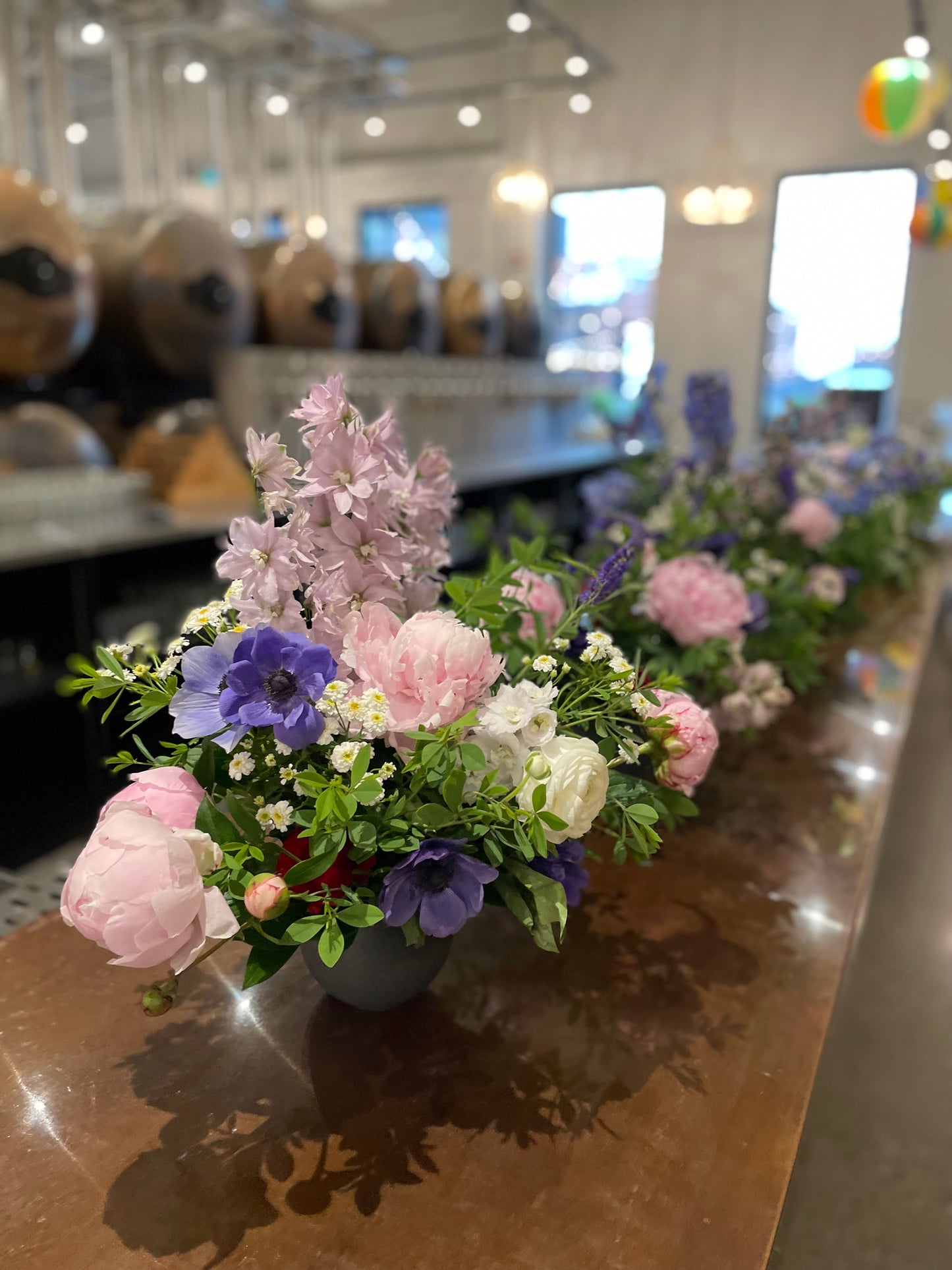 Blooms & Brews: A Peony-Filled Floral Workshop (June)