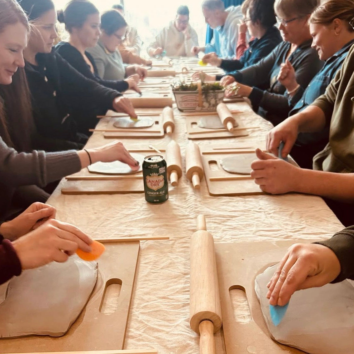 Pottery & Flowers - March 29th