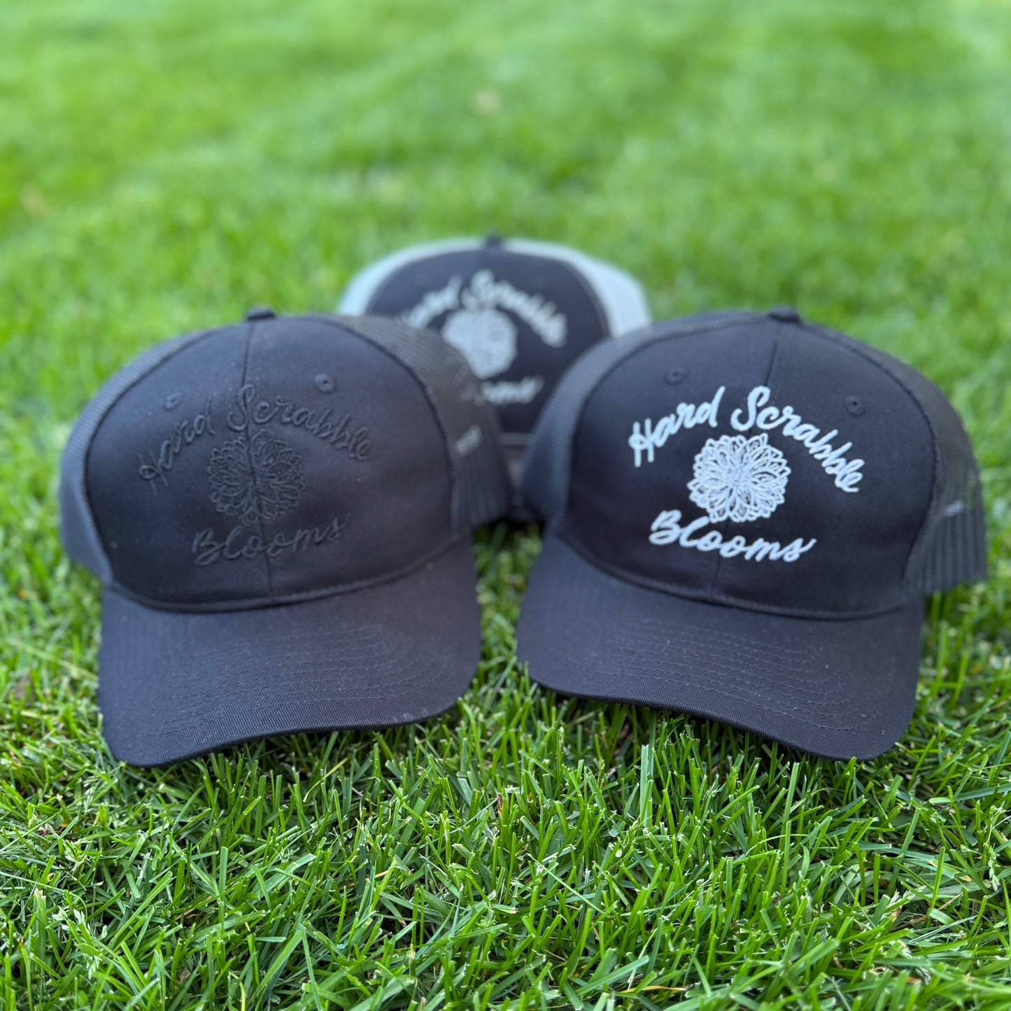 Hard Scrabble Trucker Hats