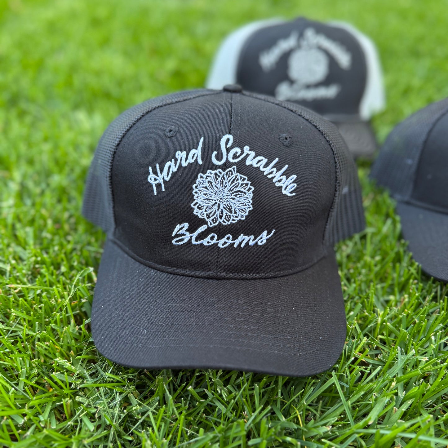 Hard Scrabble Trucker Hats